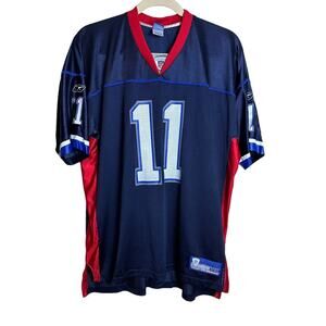 Reebok NFL Equipment Drew Bledsoe Buffalo Bills Short Sleeve Mens Jersey 2XL